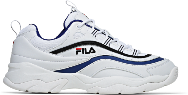 Fila Ray White/electric Blue/ - Fila (769x769), Png Download