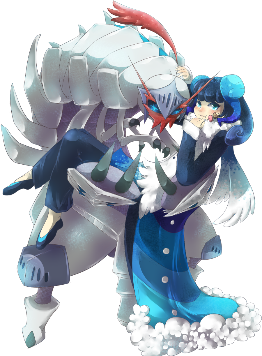 Pokemon Pokefarmq Commission Golisopod Vanilla Permafrost - Cartoon (920x1229), Png Download