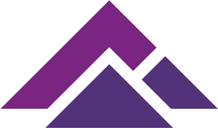 Purple Rock Icon - Triangle (800x800), Png Download