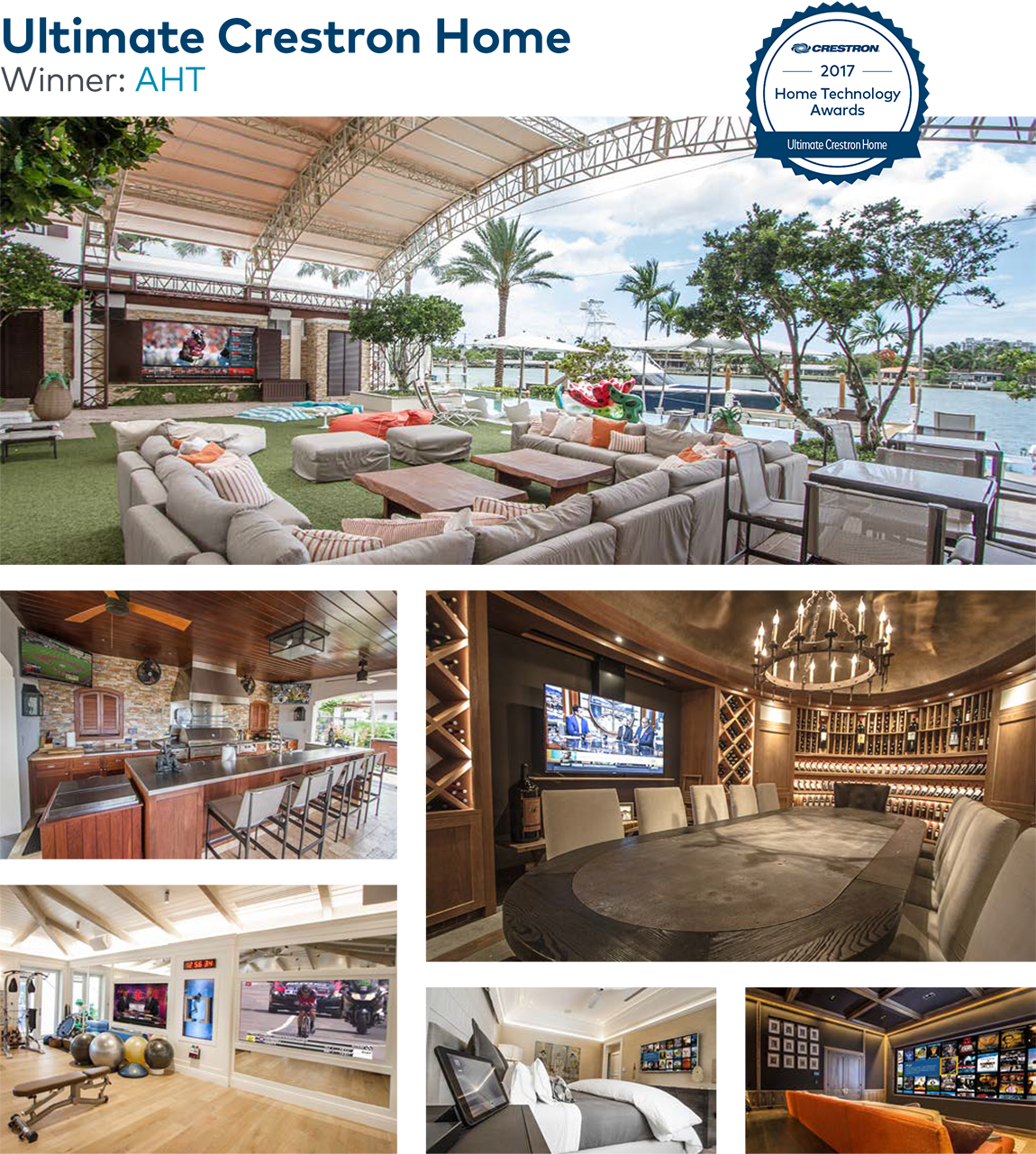 Ultimate Crestron Home1-1 - Crestron Electronics (1150x1281), Png Download