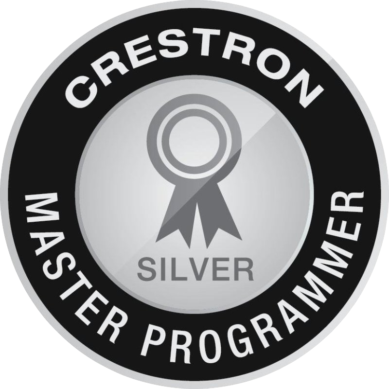 Crestron Silver - Crestron Certified Designer (800x800), Png Download