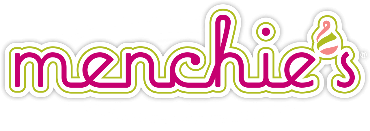 Menchies-logo - Menchies Logo (1300x556), Png Download