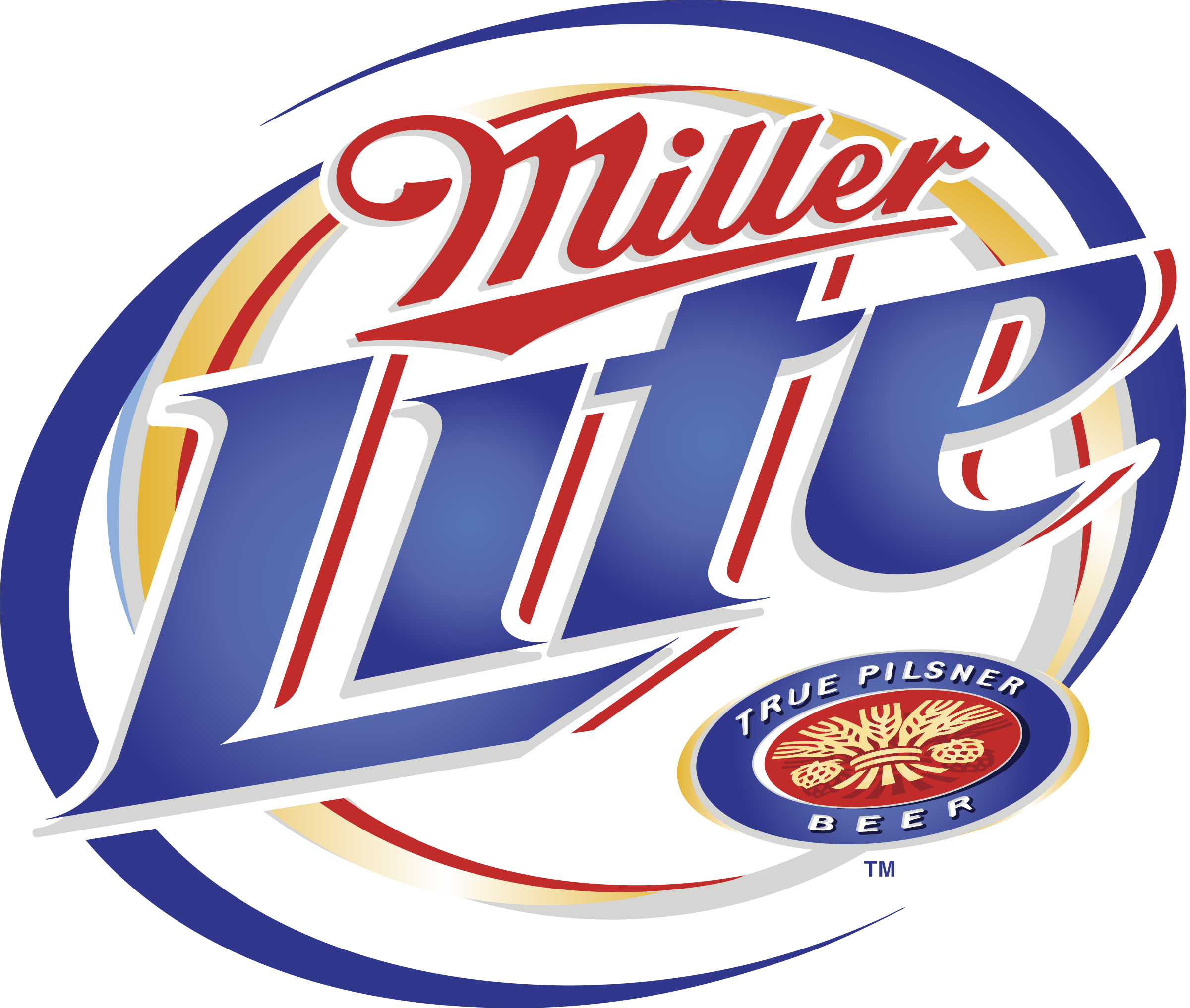 Miller Lite Logo Png Transparent - Old Miller Lite Logo (2400x2033), Png Download