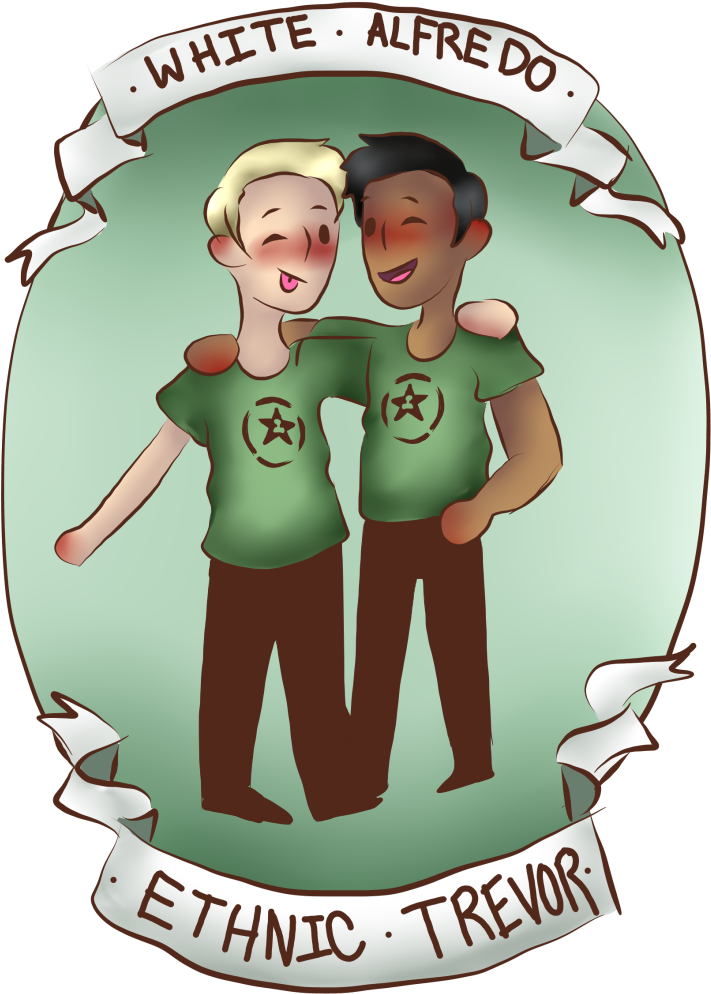 Alfredo And Trevor Ah (1080x1040), Png Download