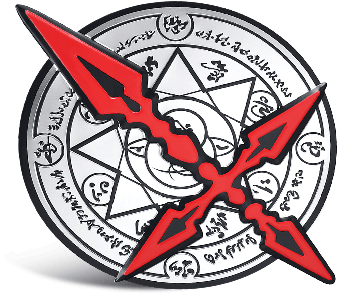Powerangel Fate Stay Night Waterproof Metal Car Sticker - Sticker (800x800), Png Download