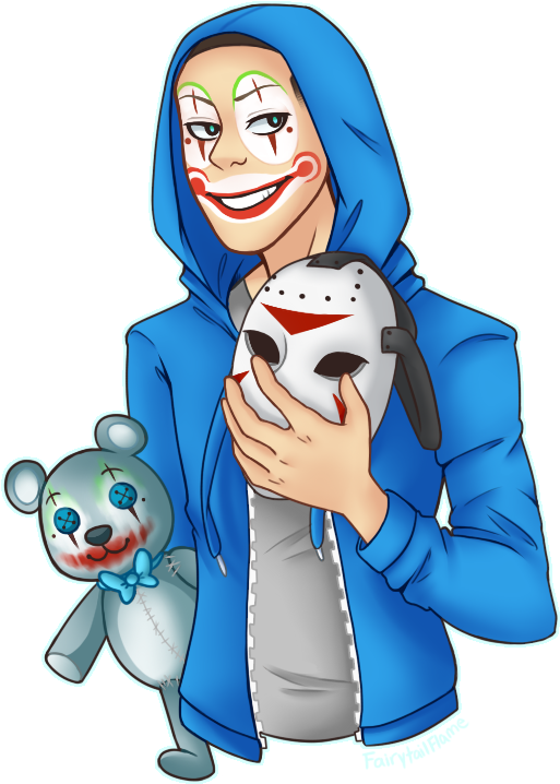 Bbs Bbs Squad, H20 Delirious, Vanoss Crew, Banana Bus - H20 Delirious Fan Art (547x746), Png Download