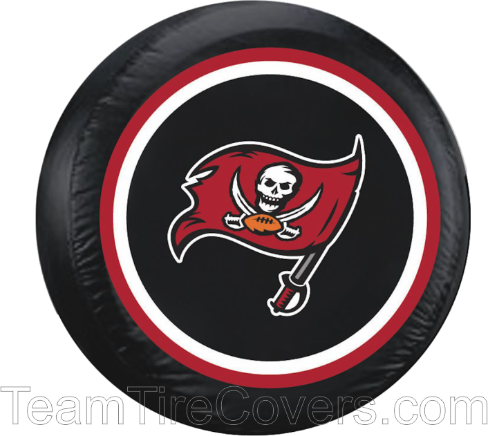 Tampa Bay Buccaneers Nfl 33"-35" Only Tire Cover - Tampa Bay Buccaneers New Logo (706x631), Png Download
