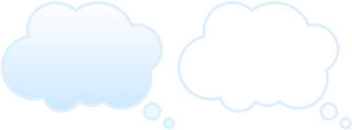 Thought (500x250), Png Download