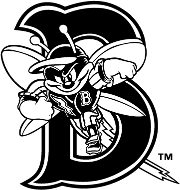 New York Mets - B Mets Logo Black And White (378x399), Png Download
