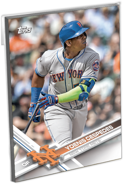 New York Mets - New York Mets 2016/17 Team Set Baseball Trading Cards (1440x975), Png Download