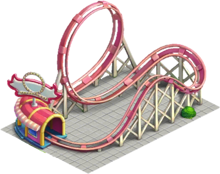 Roller Coaster - Wiki (734x578), Png Download