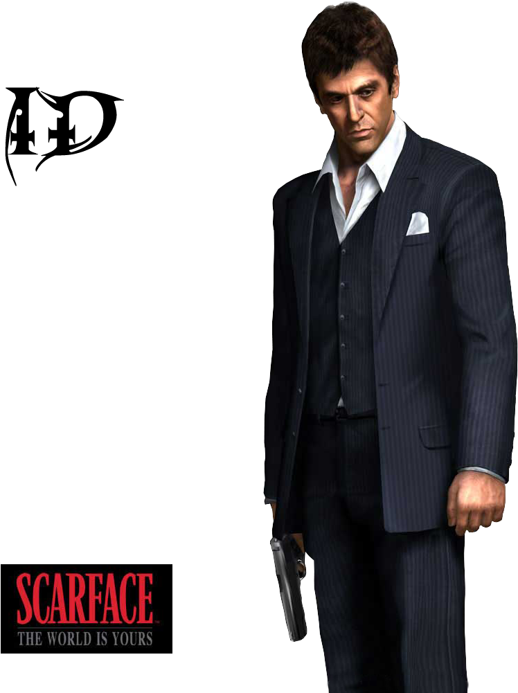Scarface - Tony Montana Wallpaper Hd (1000x1005), Png Download
