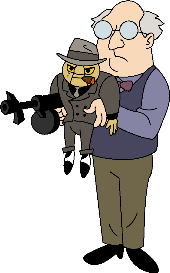 The Ventriloquist And Scarface By Hectorvonjekyllhyde - Drawing (604x916), Png Download