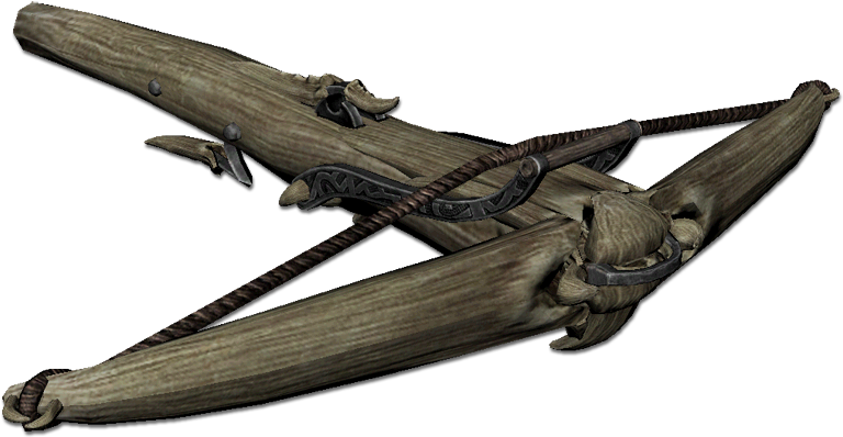 Cjo1x3wo208qycq3l - Skyrim Crossbow Real (800x409), Png Download