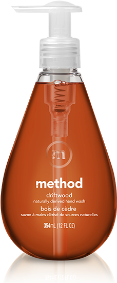 Gel Hand Wash - Method Hand Soap Pink Grapefruit (322x558), Png Download