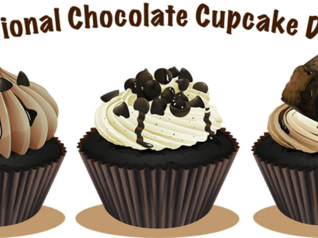 Free On Dumielauxepices Net Chocolate Muffin - National Chocolate Cupcake Day Clipart (640x480), Png Download