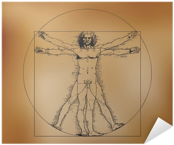 Vitruvian Man With Crosshatching - Analyze People On Sight [book] (400x400), Png Download