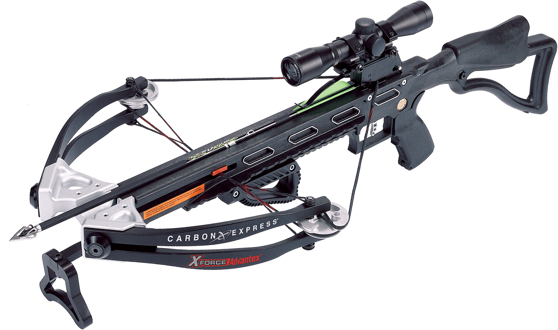 The Lethal New X-force® Advantex™ Crossbow From Carbon - Carbon Express X Force Advantex Crossbow Kit (1200x829), Png Download