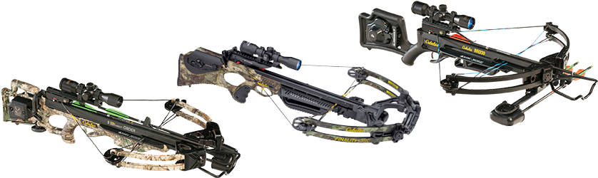 Cabela's Crossbows - Cabela's Brood Acu52 Small-frame Crossbow Package (850x278), Png Download