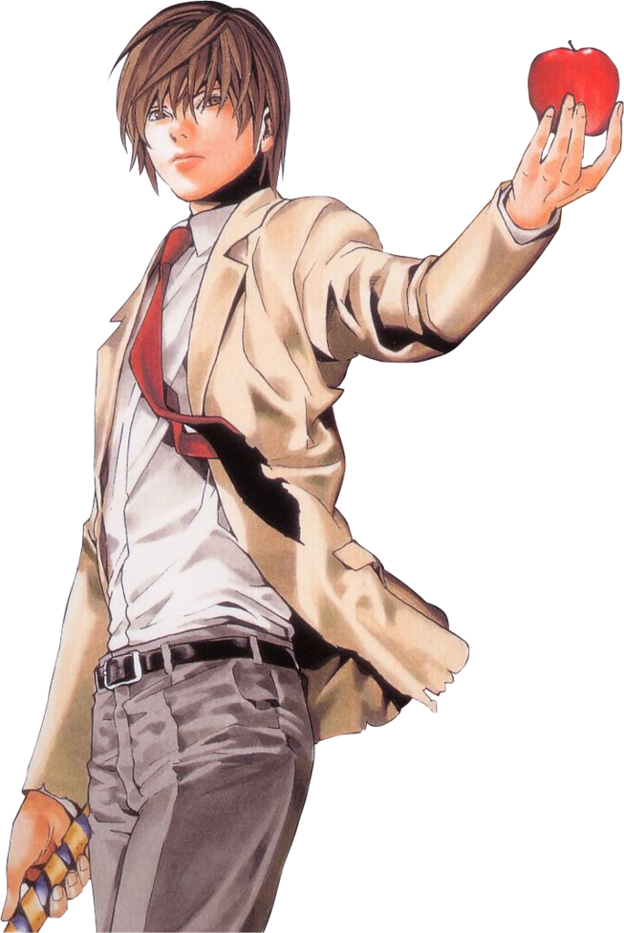 Gente Aonde Eu Posso Encontrar Render's Do Death Note - Death Note Yagami Light Halloween Cosplay Costume Halloween (685x1024), Png Download