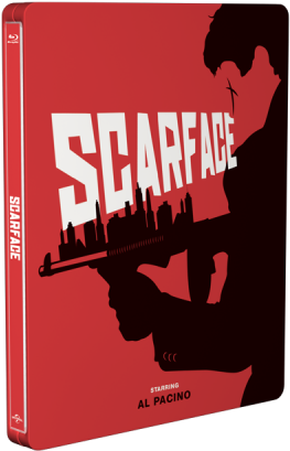 Scarface - Scarface (1983) - Zavvi Exclusive Steelbook (limited (1000x1000), Png Download