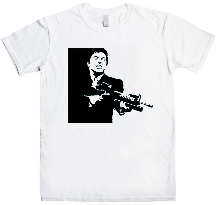 Scarface T-shirt - Silk Marvel Shirt (700x700), Png Download