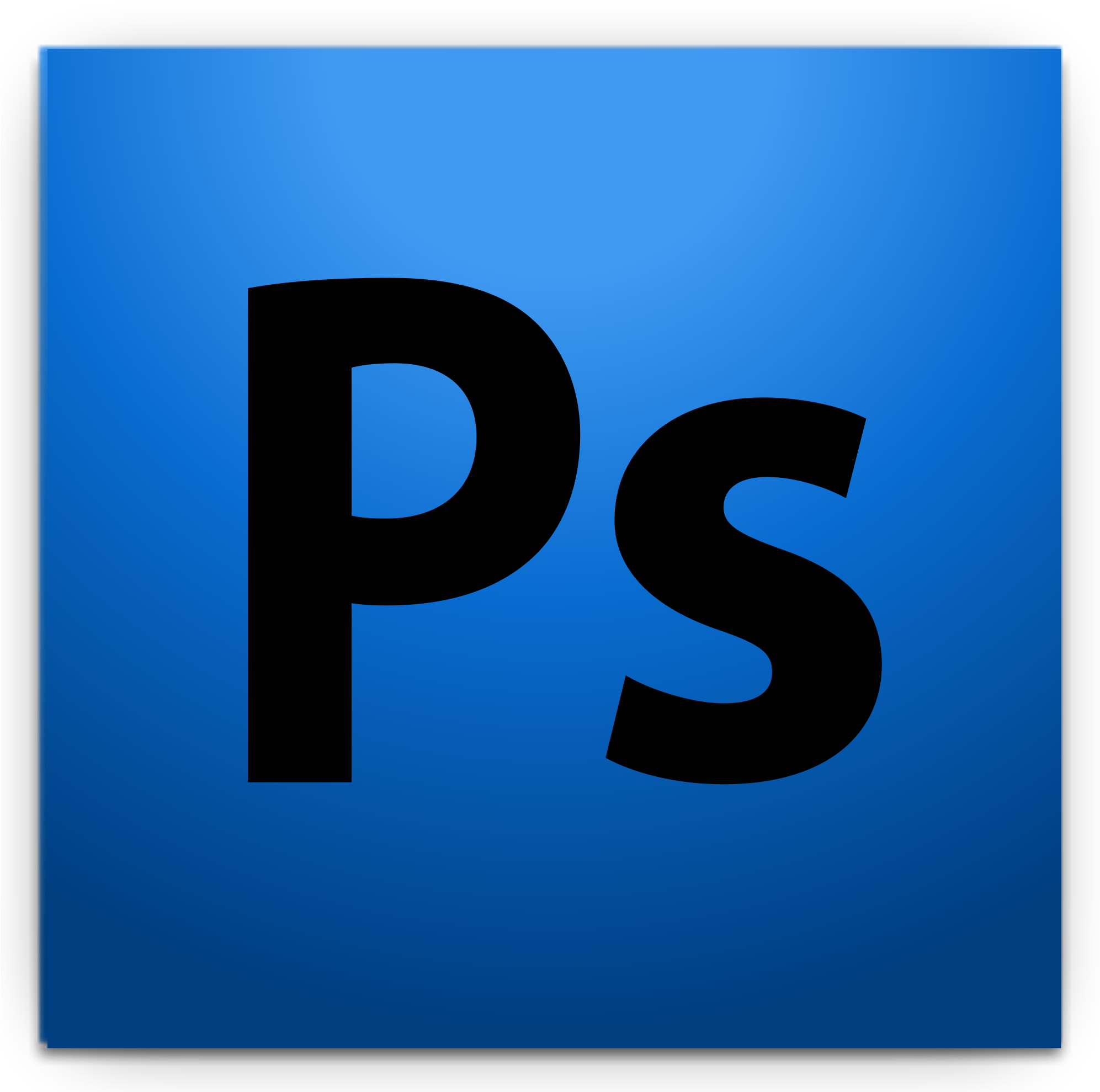Adobe Photoshop Logo Icon Vector - Photoshop Cs4 Icon (2000x2000), Png Download