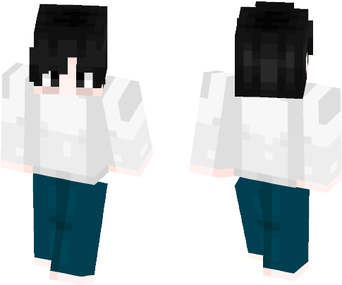 L Lawliet - Reflection (584x497), Png Download