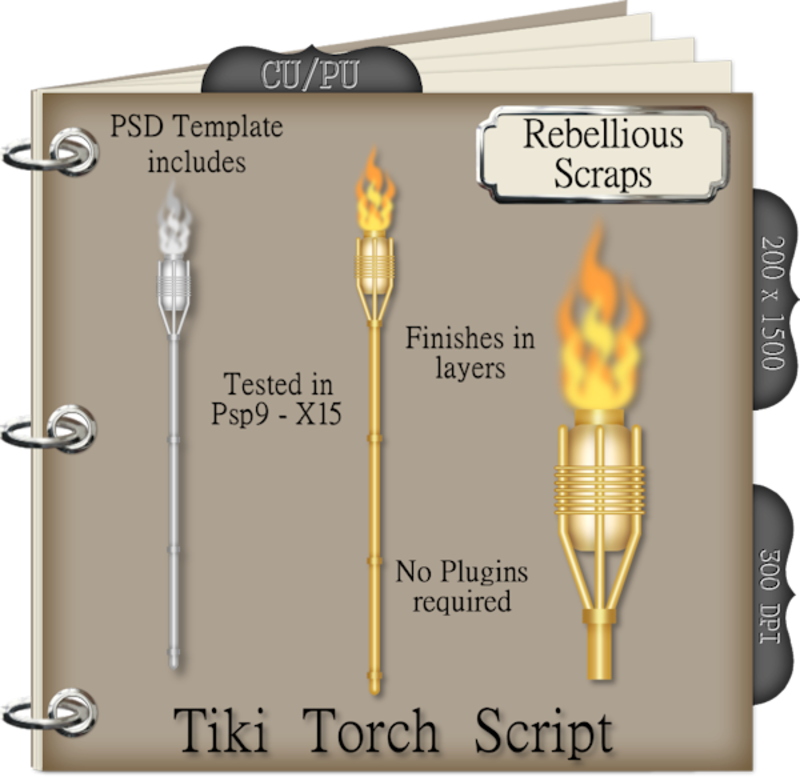 Tiki Torch - Pahu Drum (800x777), Png Download
