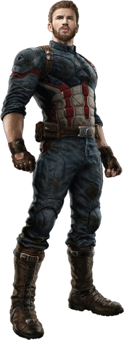 Captain Steve Rogers Nomad America Avengers Infinity - Avengers Infinity War Promo Art (587x1280), Png Download