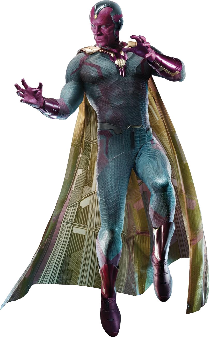 Civil War Full Body 10 - Captain America Civil War Vision Png (811x1305), Png Download
