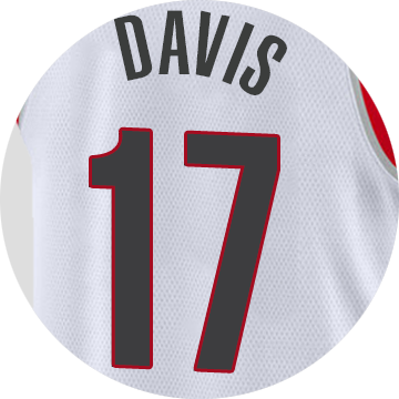 Portland Trail Blazers Ed Davis - Portland Trail Blazers (360x360), Png Download