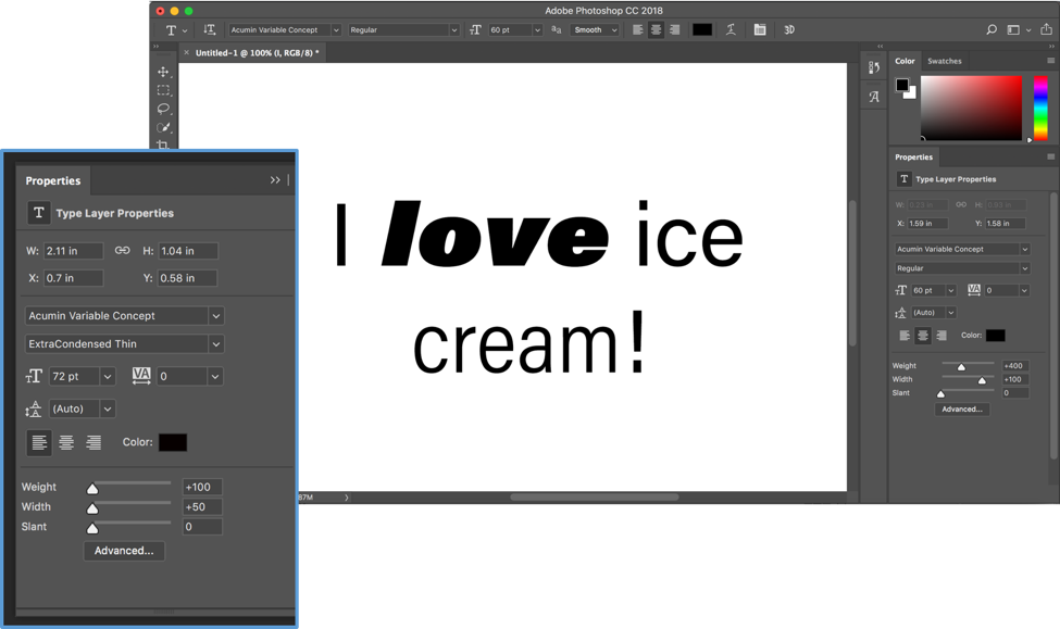 Adobe Photoshop - Photoshop 2018 Font Files (975x579), Png Download