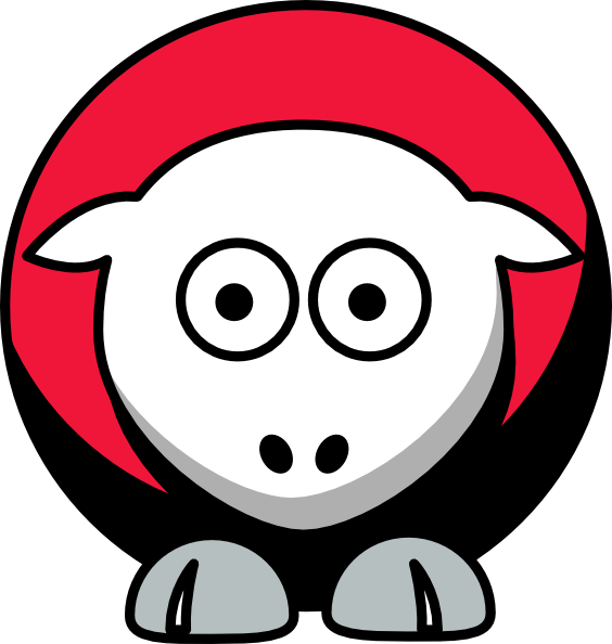 Original Png Clip Art File Sheep Portland Trail Blazers (564x594), Png Download