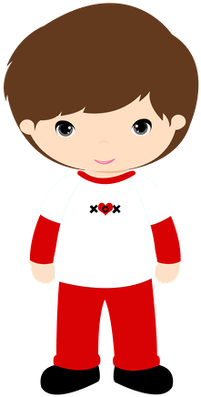 Digi Stamps - Little Boy - Minus - Boy Clipart Png (286x461), Png Download