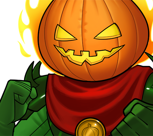 Jack O'lantern From Marvel Avengers Academy - Avengers Academy Jack O Lantern (508x452), Png Download