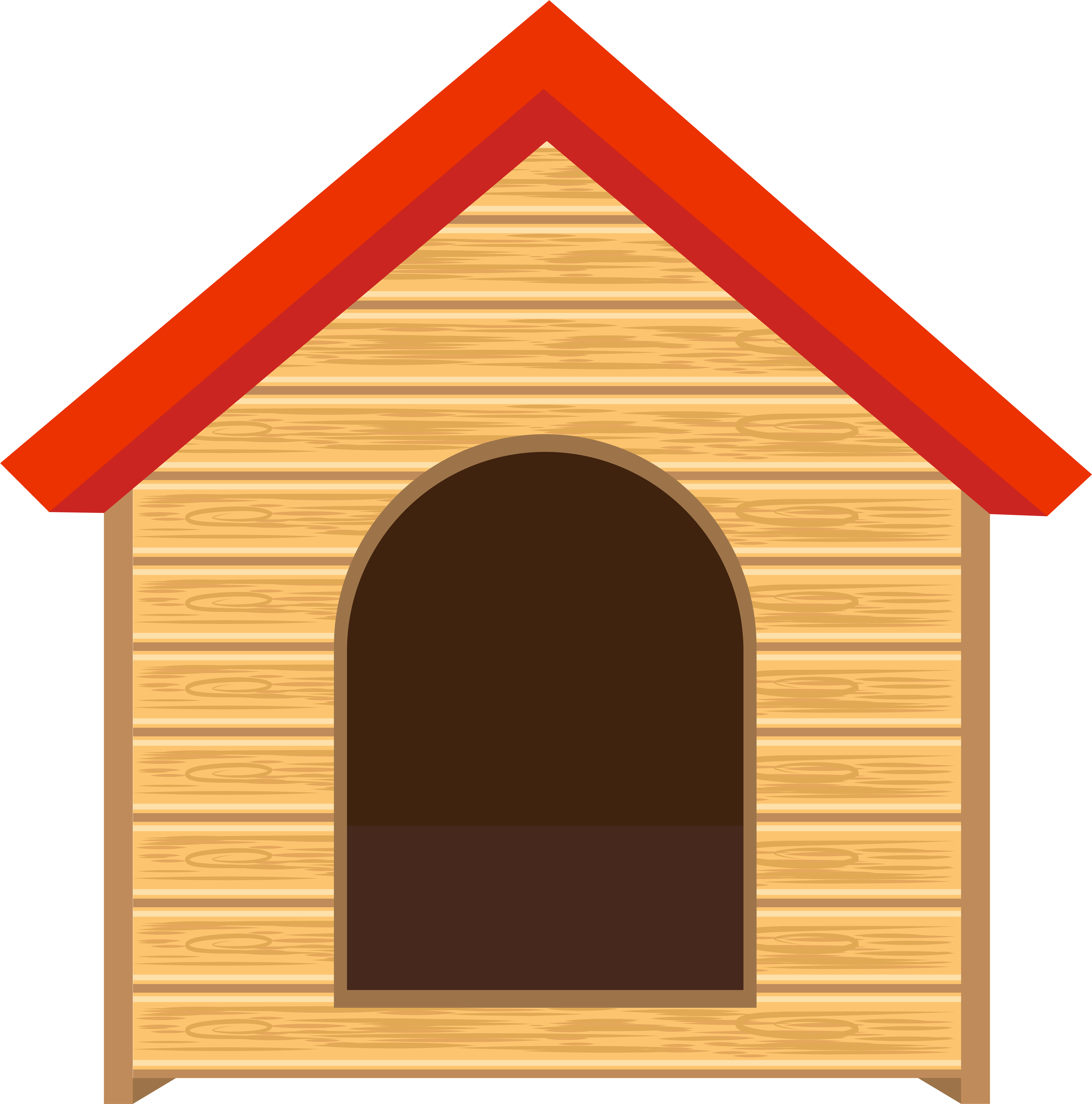 Doghouse Png Clip Art Image (7917x8000), Png Download