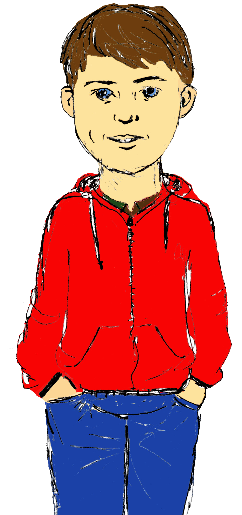 Littleboy - Boy (1000x2119), Png Download
