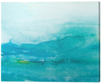 Color Strokes Watercolor Painting Art Canvas Print - Gallery Direct Water Color Lines Ii Oversized Gallery (400x400), Png Download