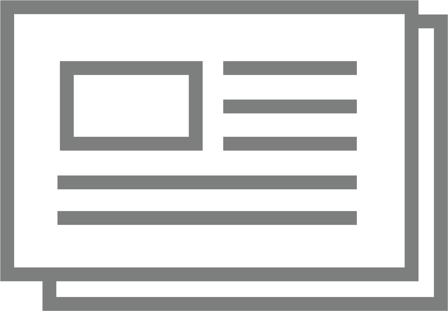 Press - Black-and-white (1740x1738), Png Download