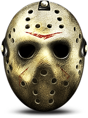 Friday The 13th Mask - Jason Icon (400x400), Png Download