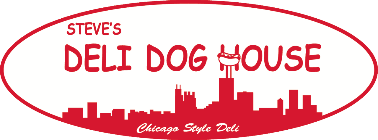 Steve's Deli Dog House (1280x473), Png Download