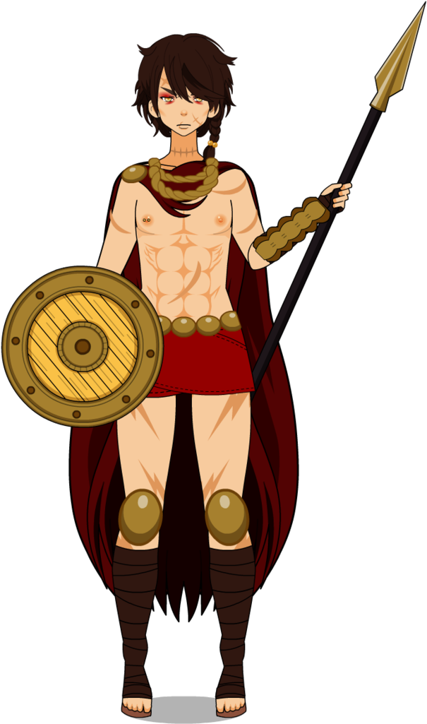 God Of War - Kisekae God Of War (758x1054), Png Download