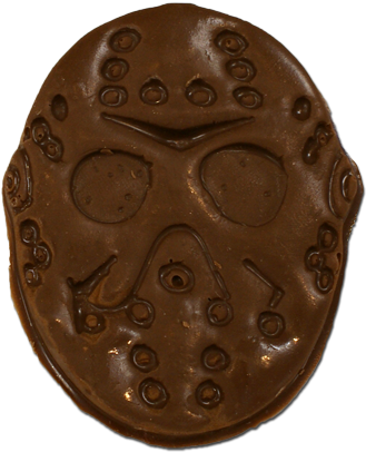 Hockey Mask Man - Chocolate (500x500), Png Download