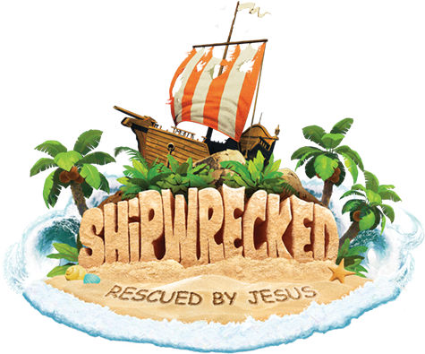 Shipwreckedlogo Lr - Vacation Bible School Shipwrecked (500x500), Png Download