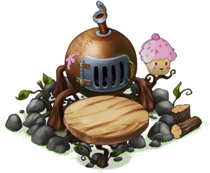 Small Bakery - Macaroon (449x479), Png Download
