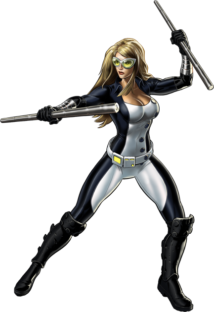Mockingbird-b Portrait Art - Marvel Avengers Alliance Mockingbird (433x630), Png Download