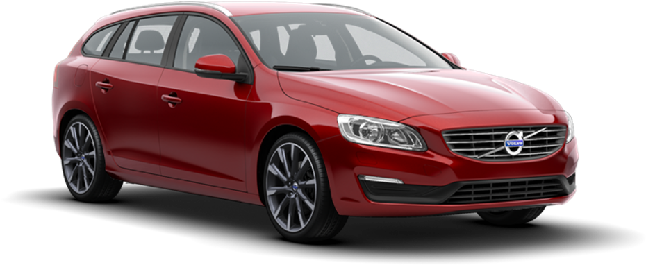 Volvo Png - Volvo V60 Magic Blue (1000x414), Png Download