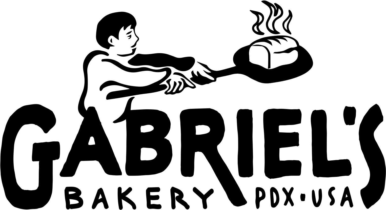 Logo For Gabriel's Bakery (1575x900), Png Download