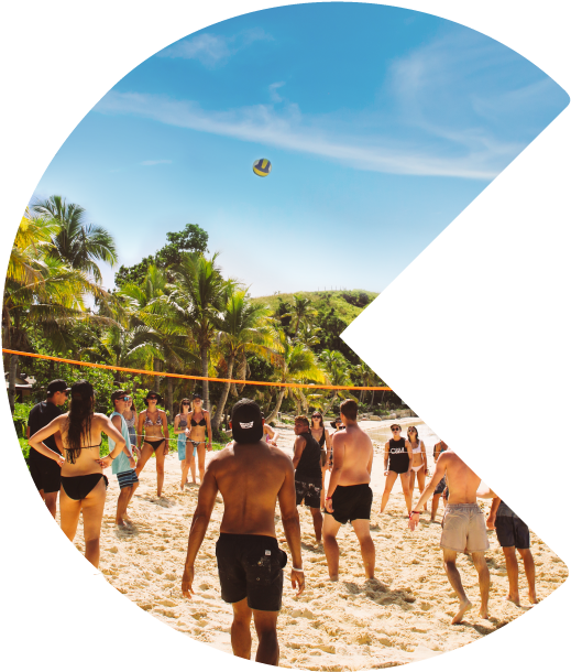Ceremony Travel Findparadise Beach Sports C3 - Sports (750x618), Png Download